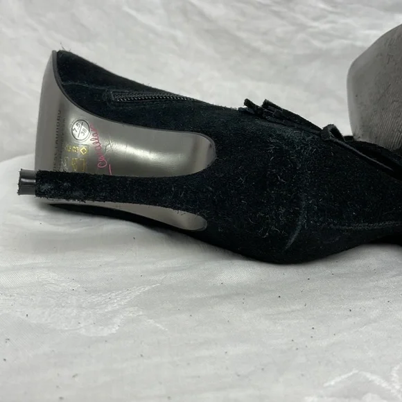 Kristin Cavallari x Chinese Laundry Over-the-Knee Suede Fringed Boots Sz. 7 1/2 - Picture 5 of 6